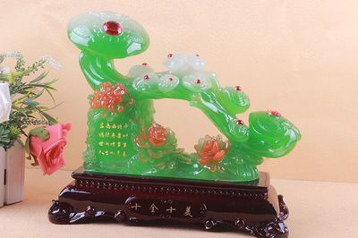 廠家直銷仿玉家居如意工藝品擺件 軟裝家居生活館促銷產品禮品